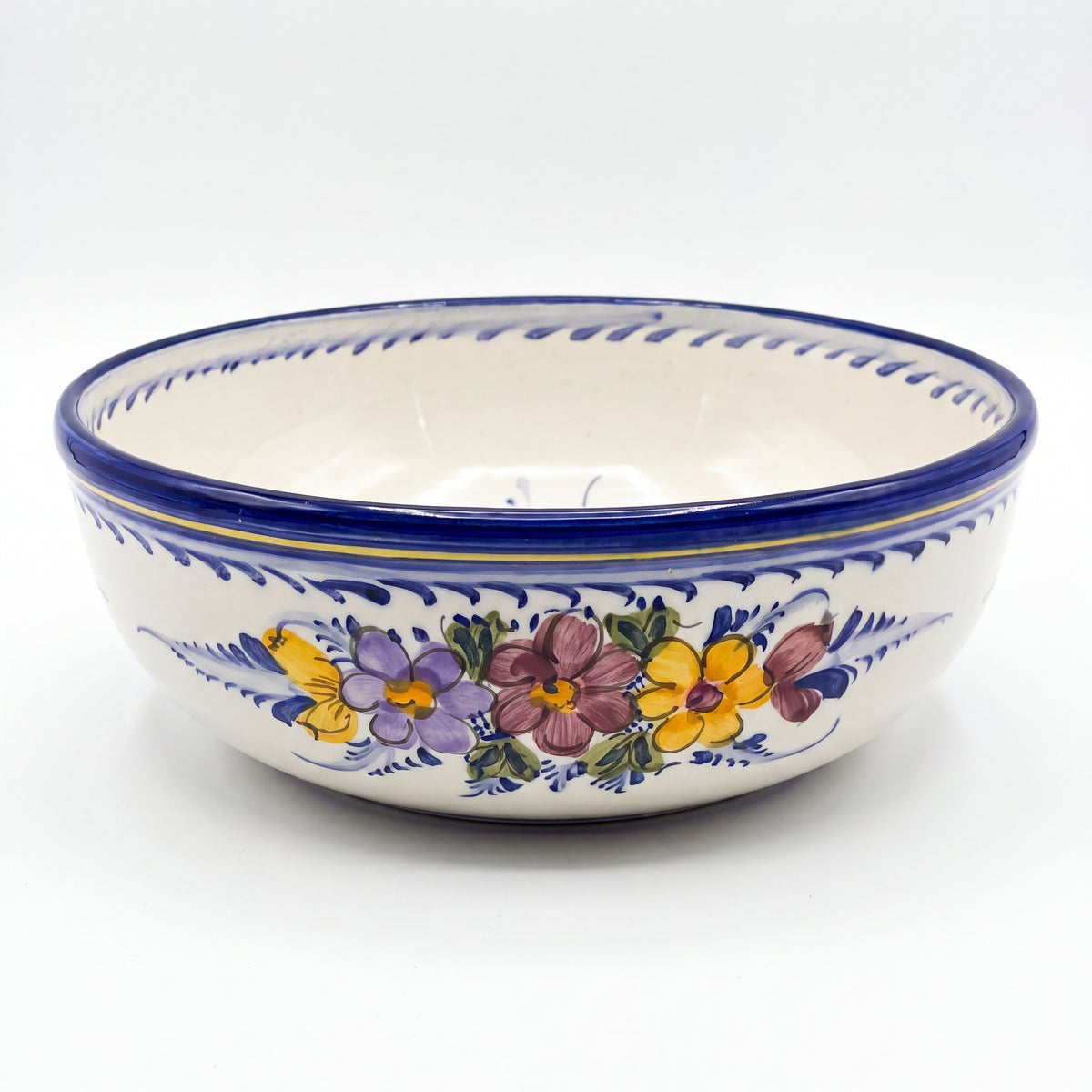 Large Bowl Portugal Flower 27 cm