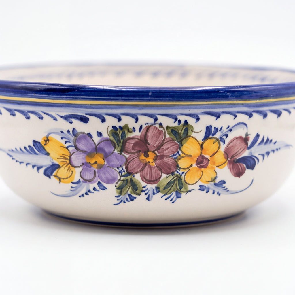 Large Bowl Portugal Flower 27 cm