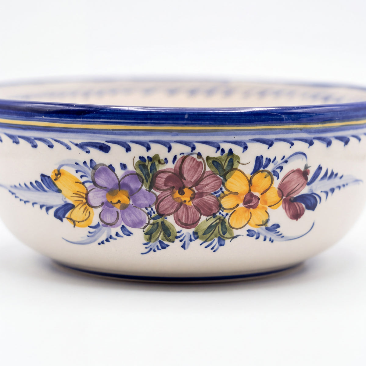 Large Bowl Portugal Flower 27 cm