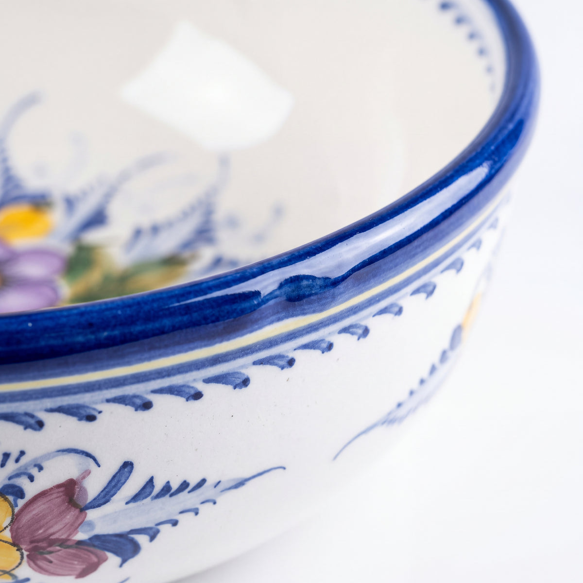 Large Bowl Portugal Flower 27 cm
