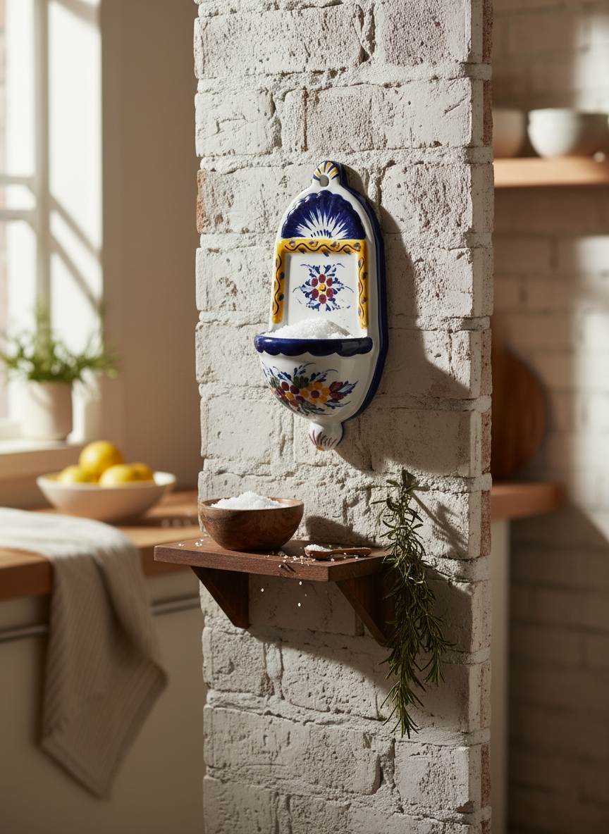 Wall Salt Box Portugal Flower (4 sizes)