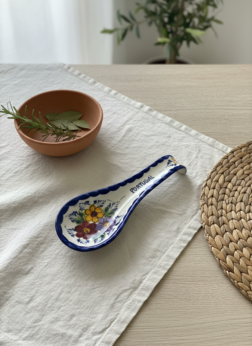 Spoon Rest Portugal Flower