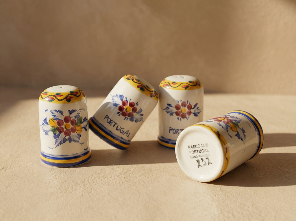 Ensemble sel et poivre Portugal Fleur 