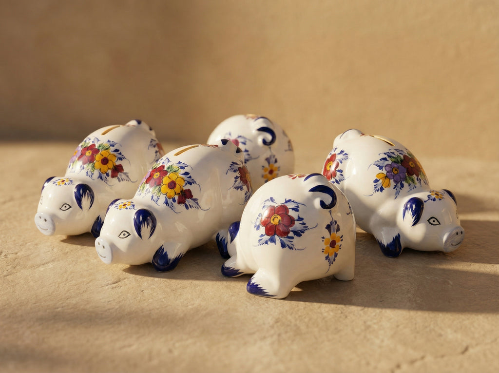 Tirelire Portugal Fleur