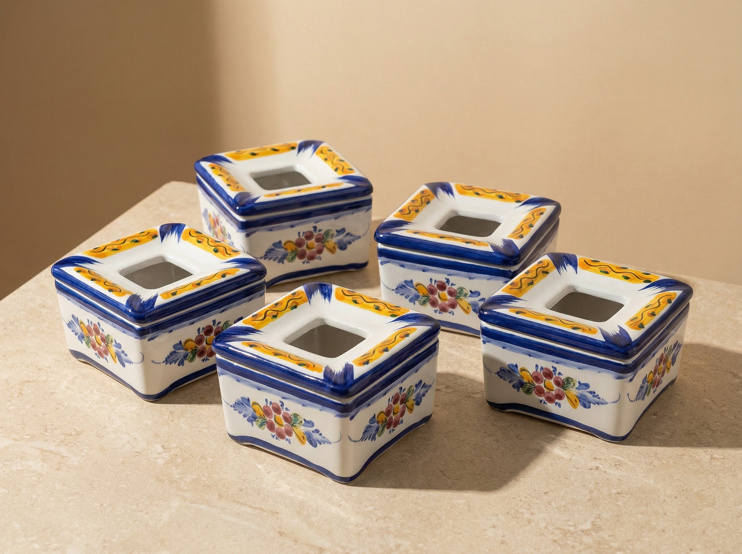 Cendrier Portugal Fleur 