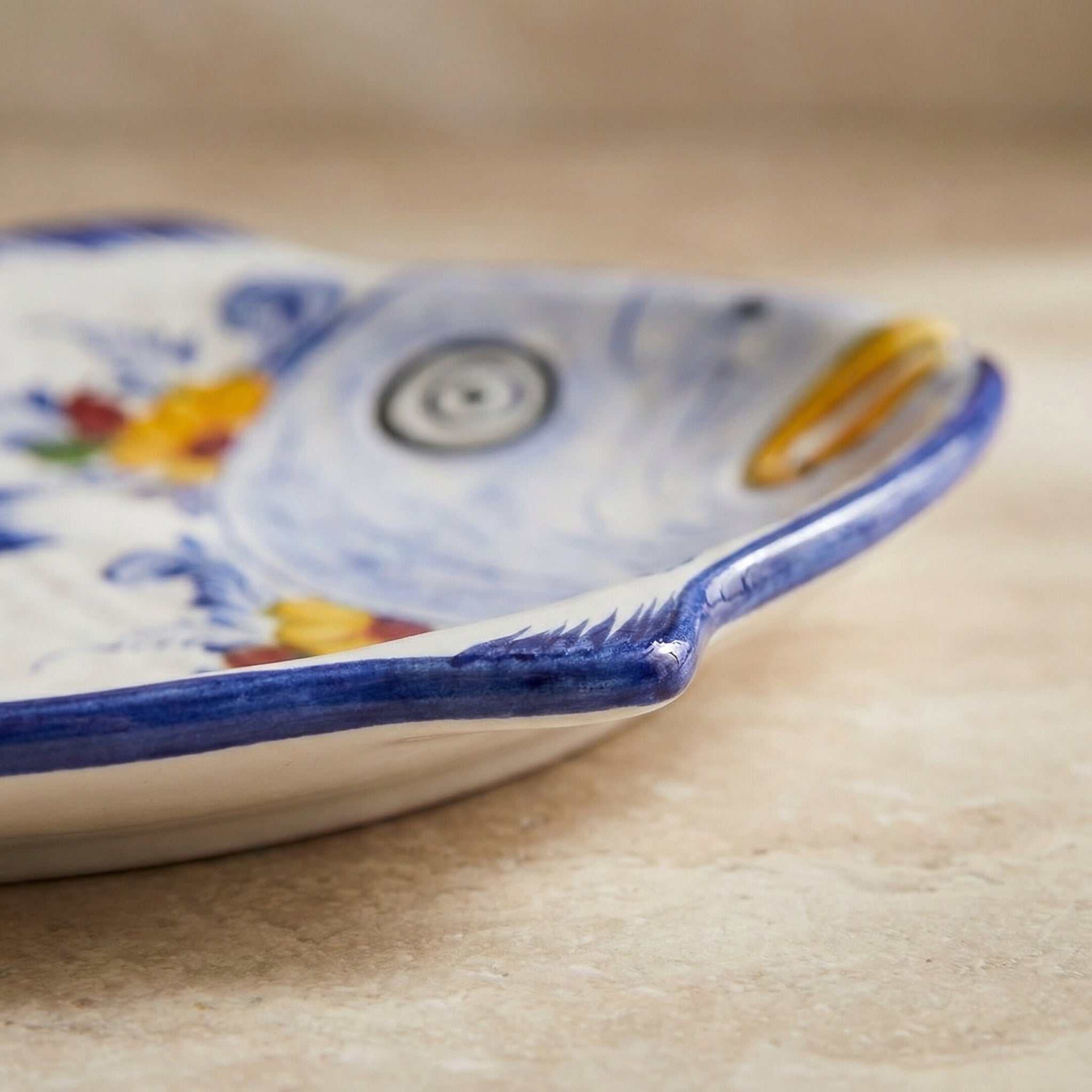 Fish Plate Portugal Flower (2 sizes)