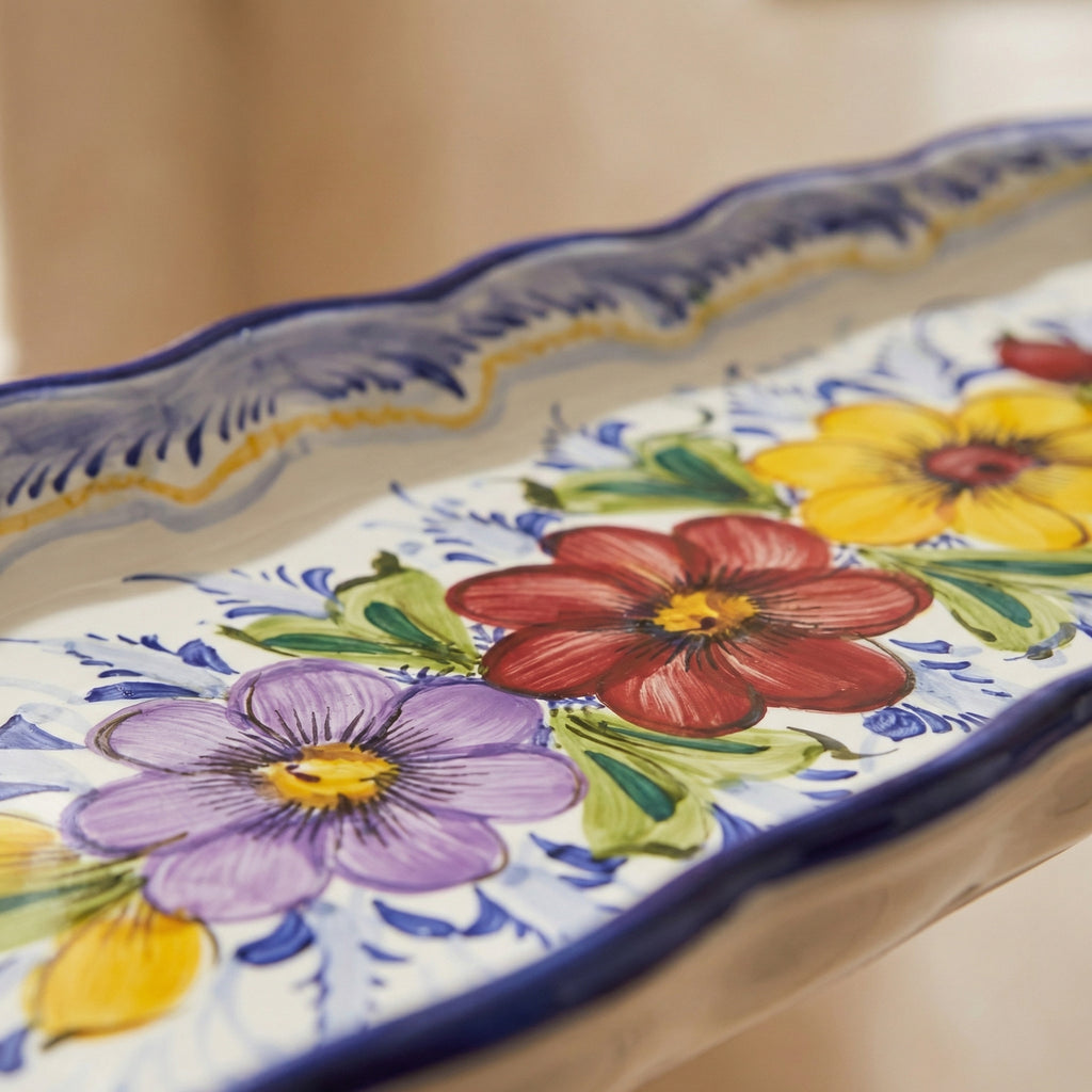 Serving Tray Portugal Flower (2 sizes)