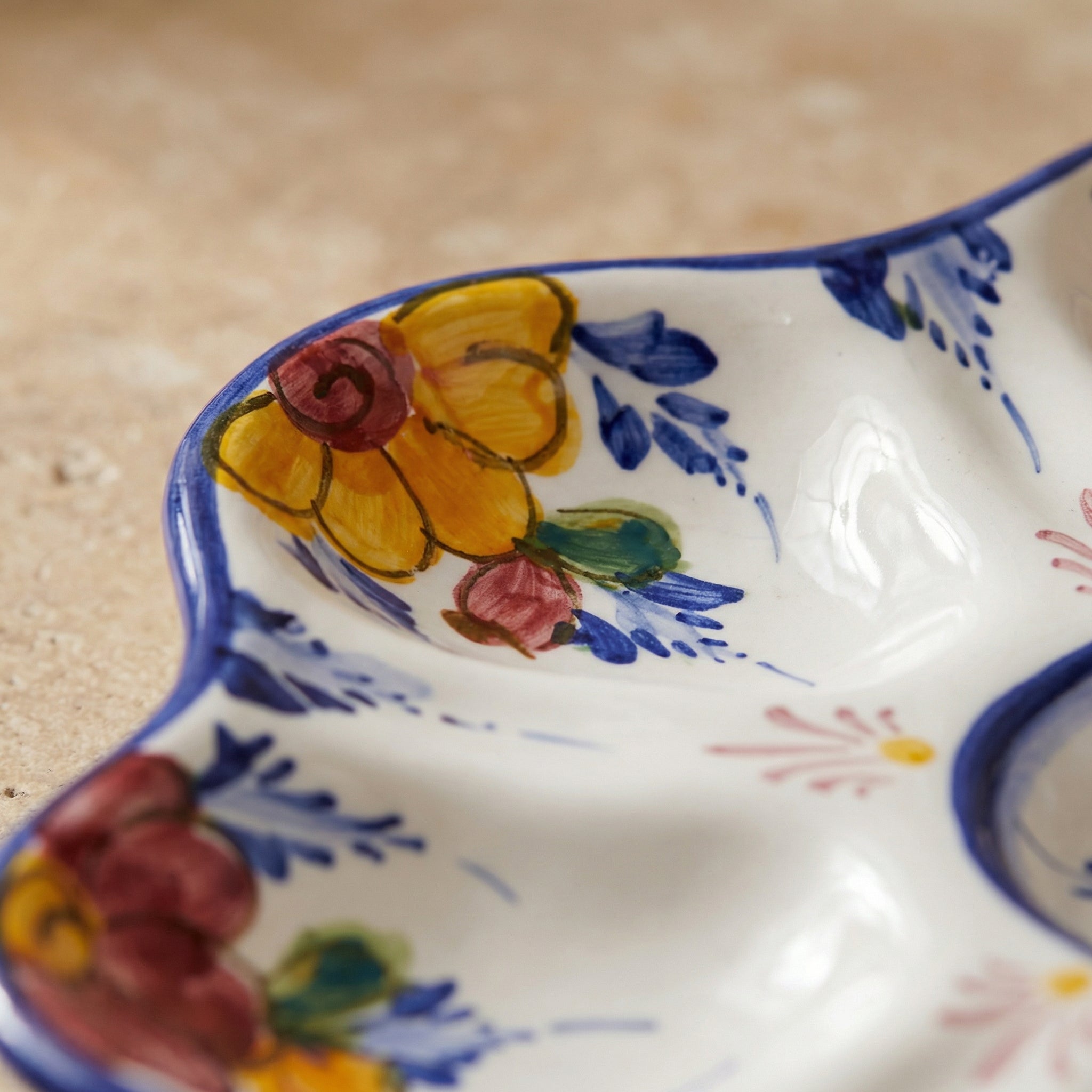 Assiette de tapas Portugal Fleur 