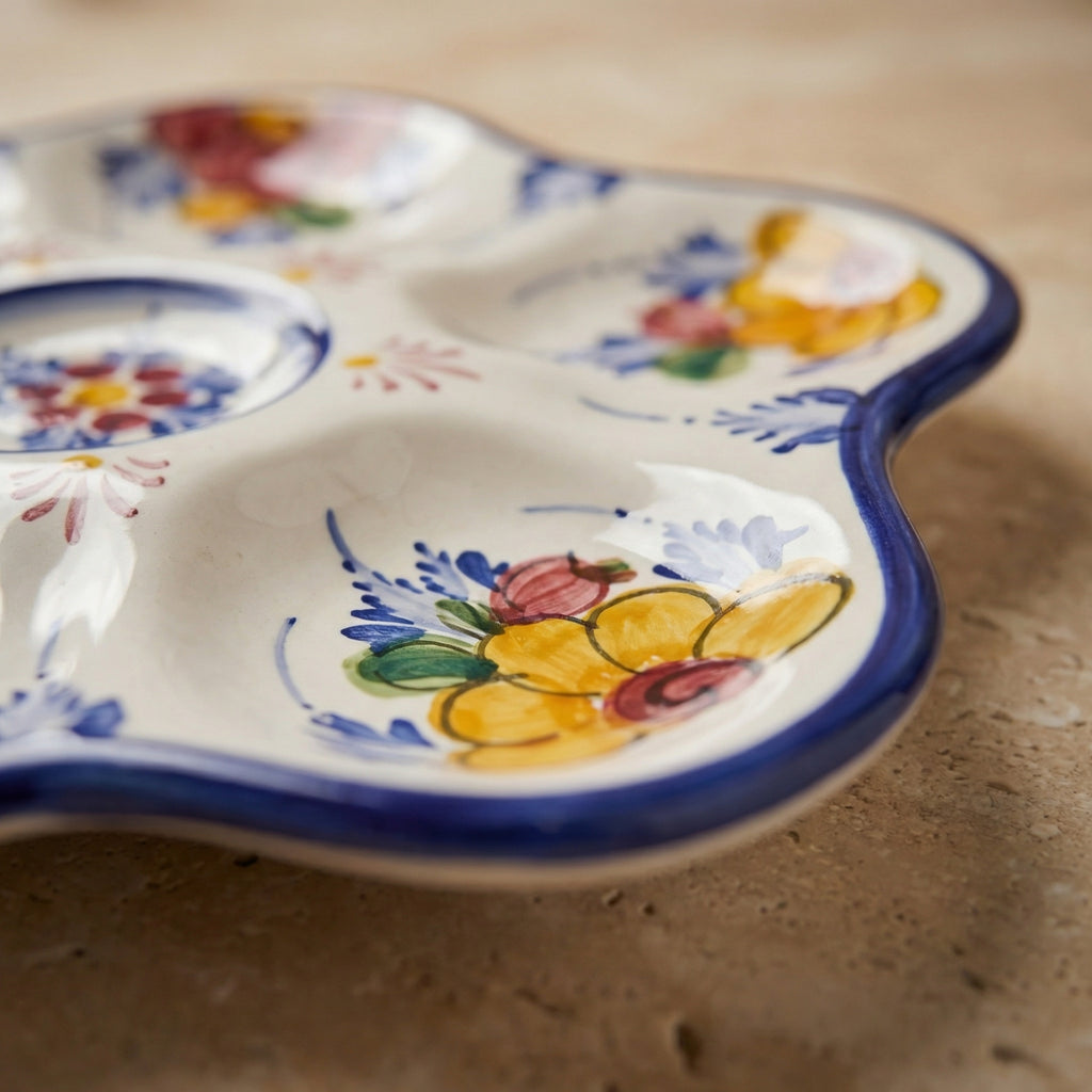 Assiette de tapas Portugal Fleur 