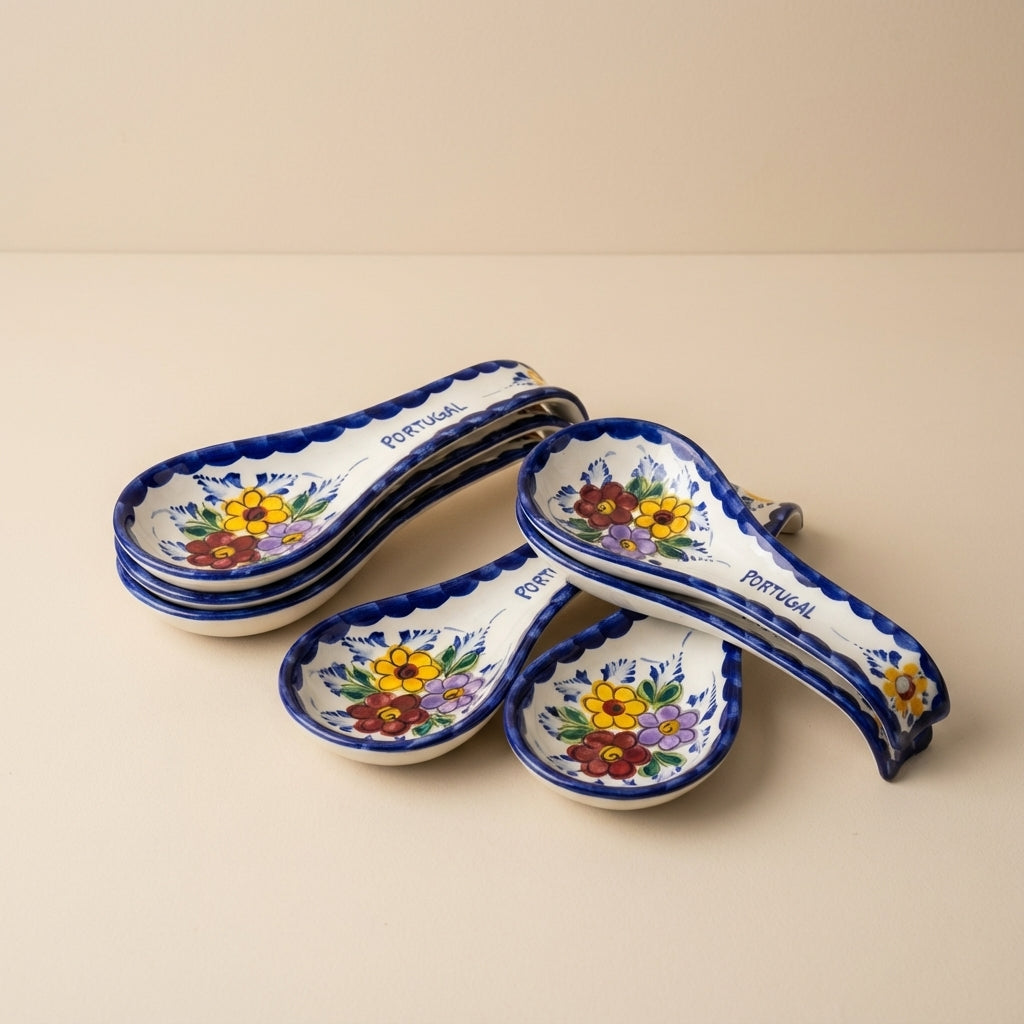 Spoon Rest Portugal Flower