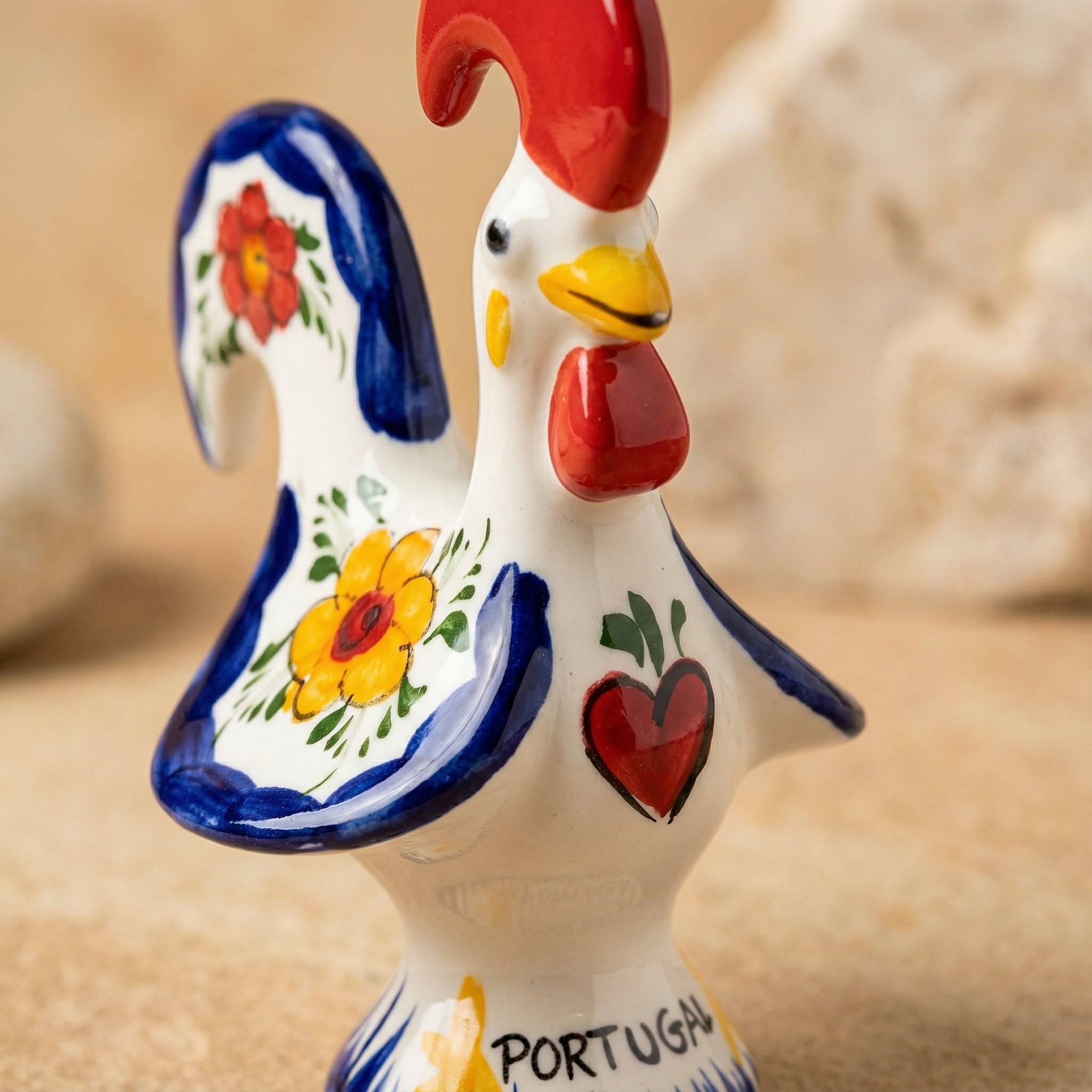 Barcelos Coq Portugal Fleur (3 tailles) 