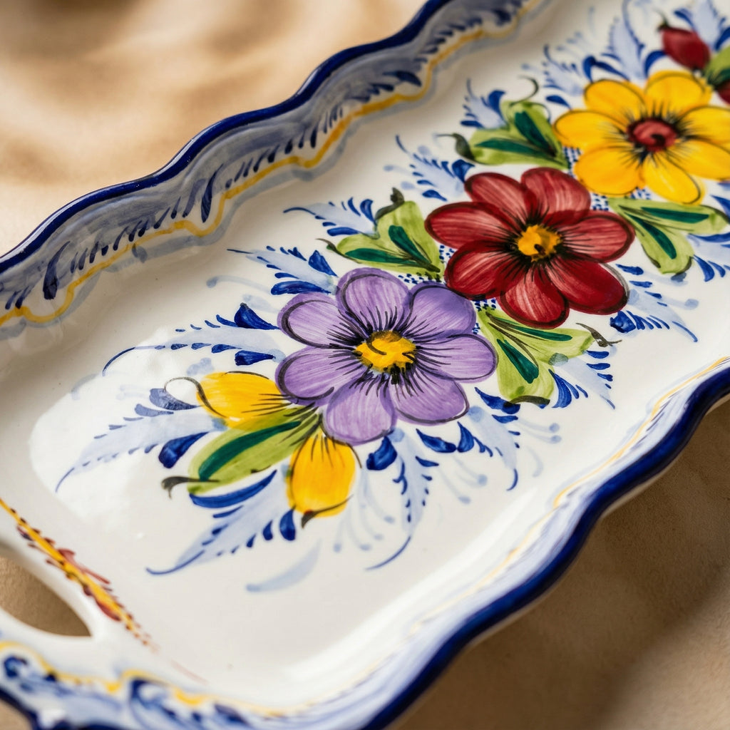 Serving Tray Portugal Flower (2 sizes)