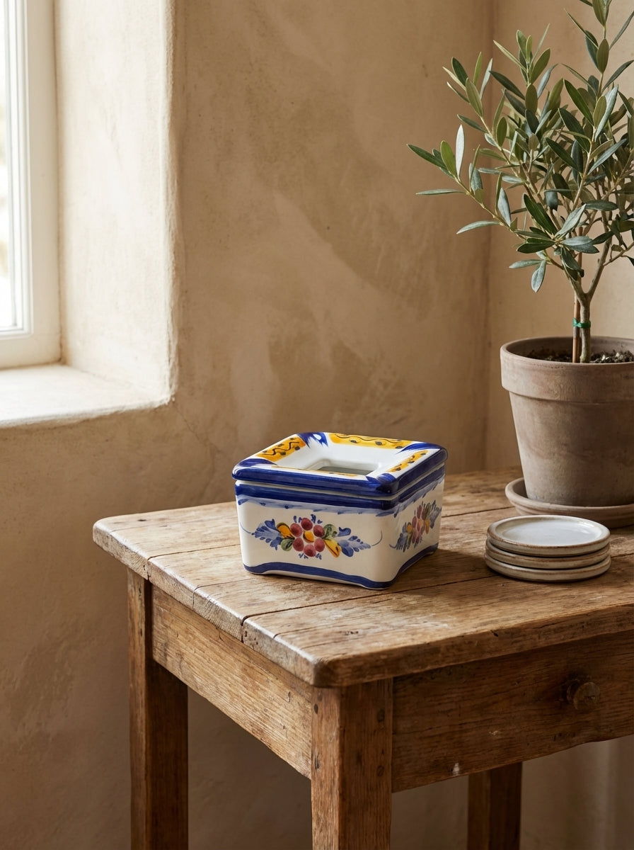 Cendrier Portugal Fleur 