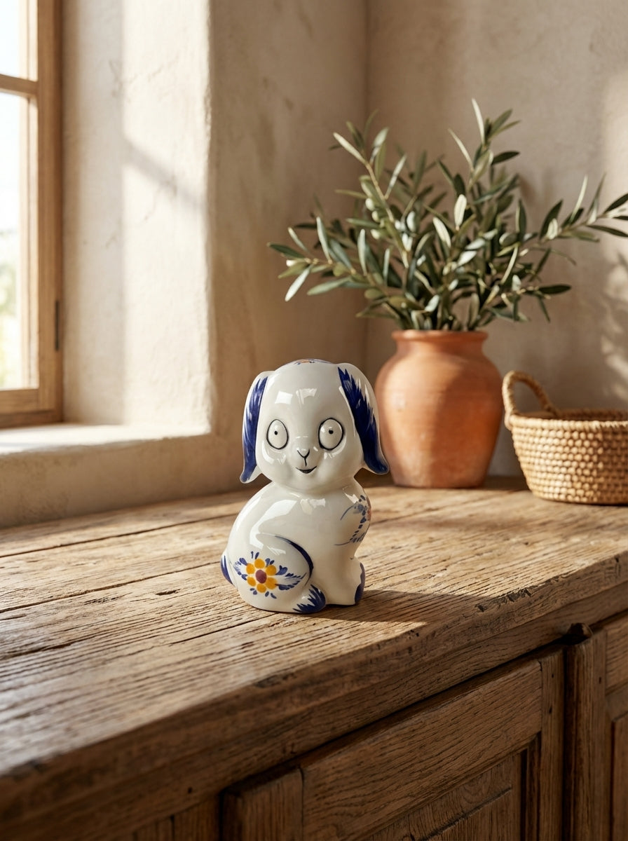 Ensemble de 2 figurines d'animaux - Fleurs du Portugal