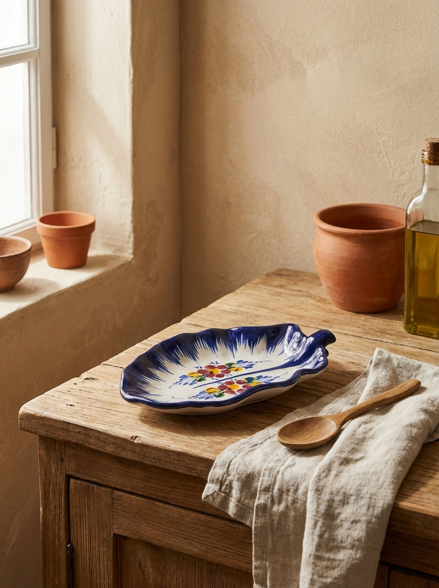 Feuille de plat Portugal Fleur