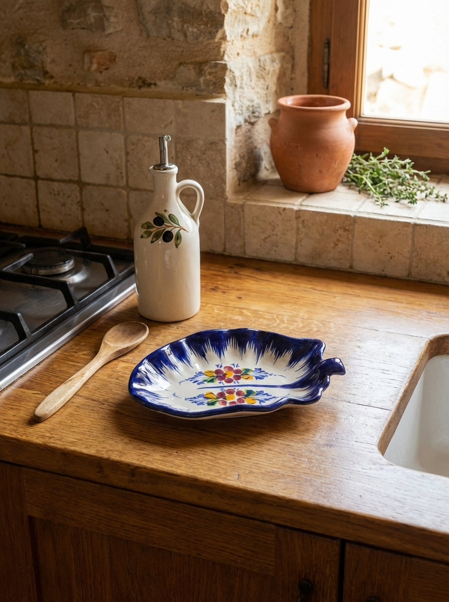 Feuille de plat Portugal Fleur