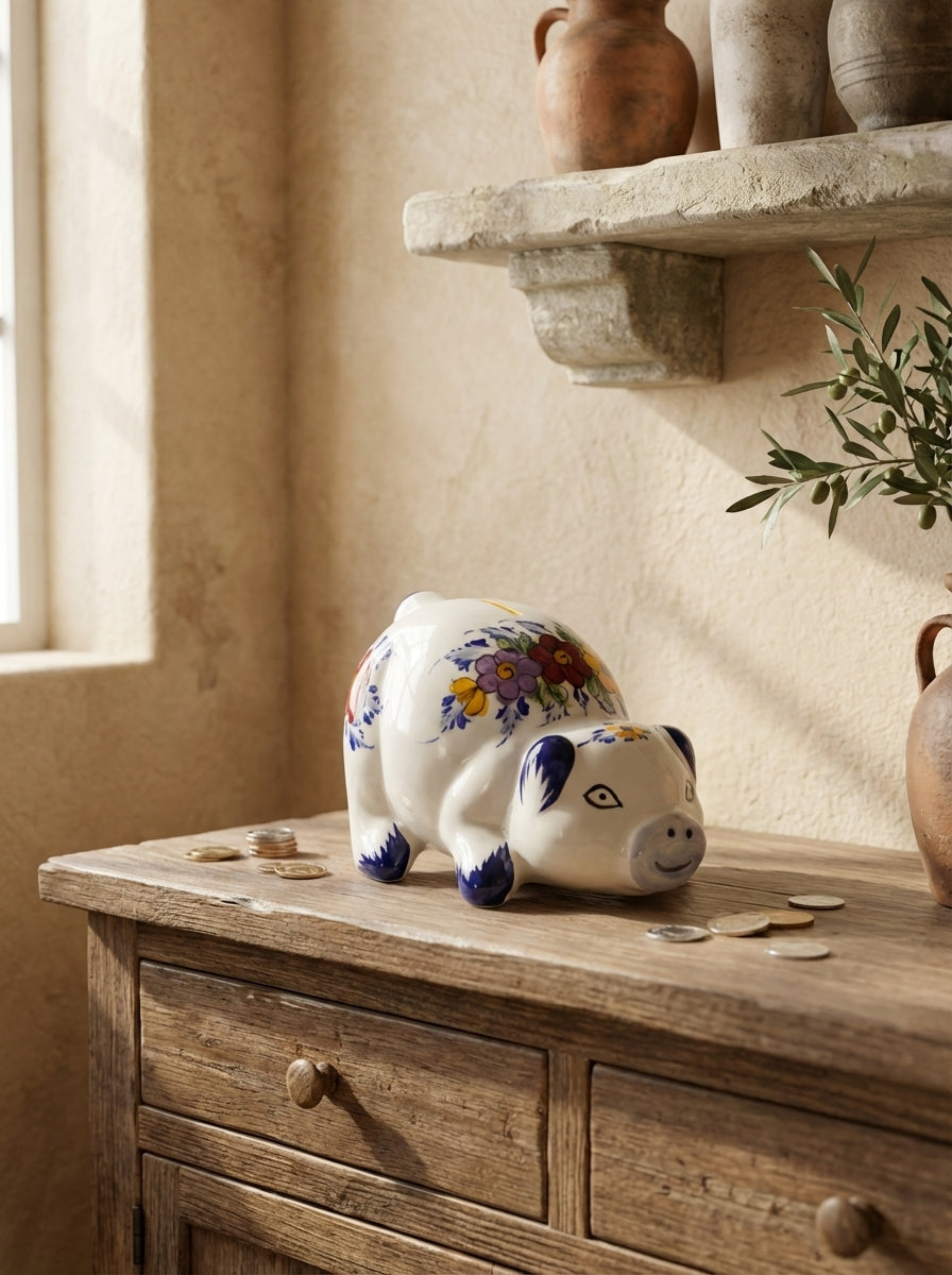 Tirelire Portugal Fleur