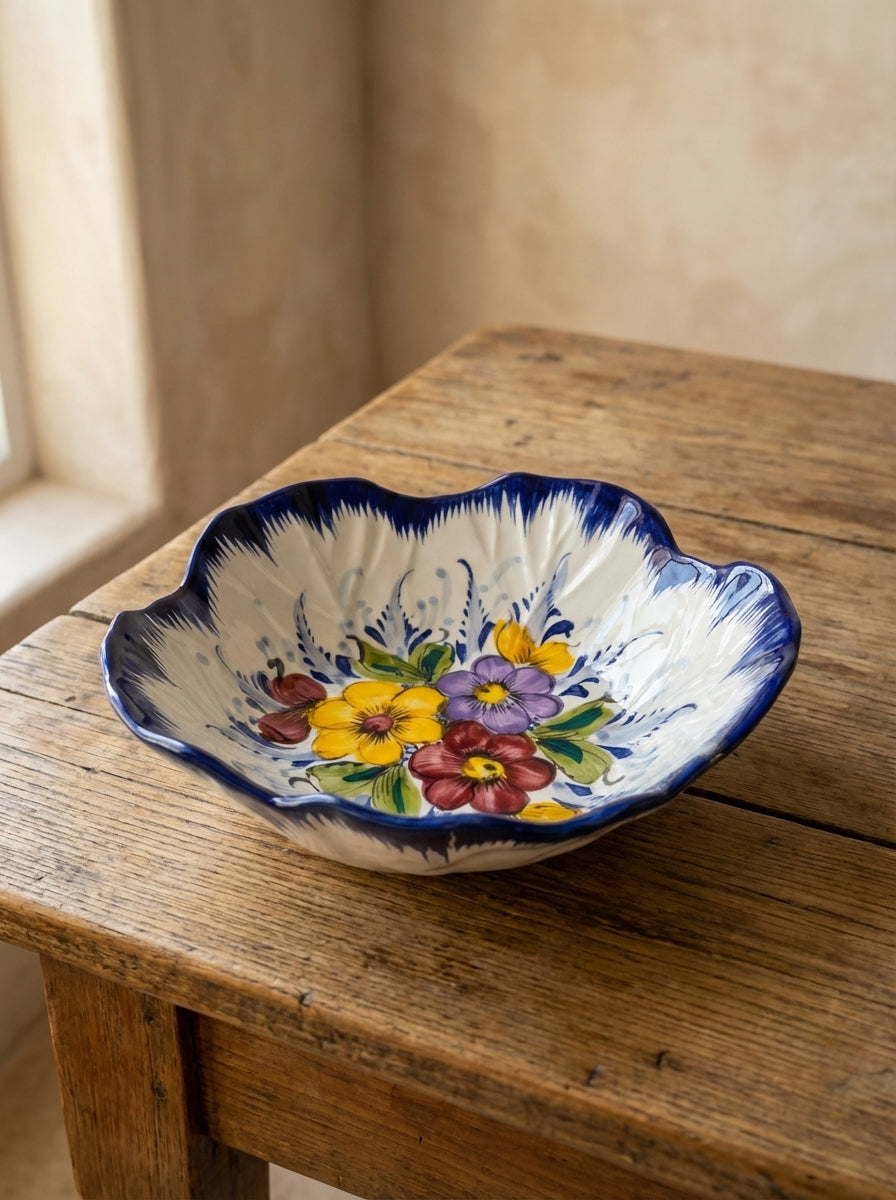 Salad Bowl Portugal Flower 26 cm