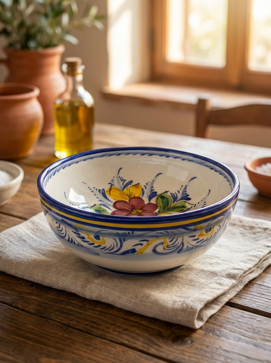 Medium Bowl Portugal Flower 17 cm