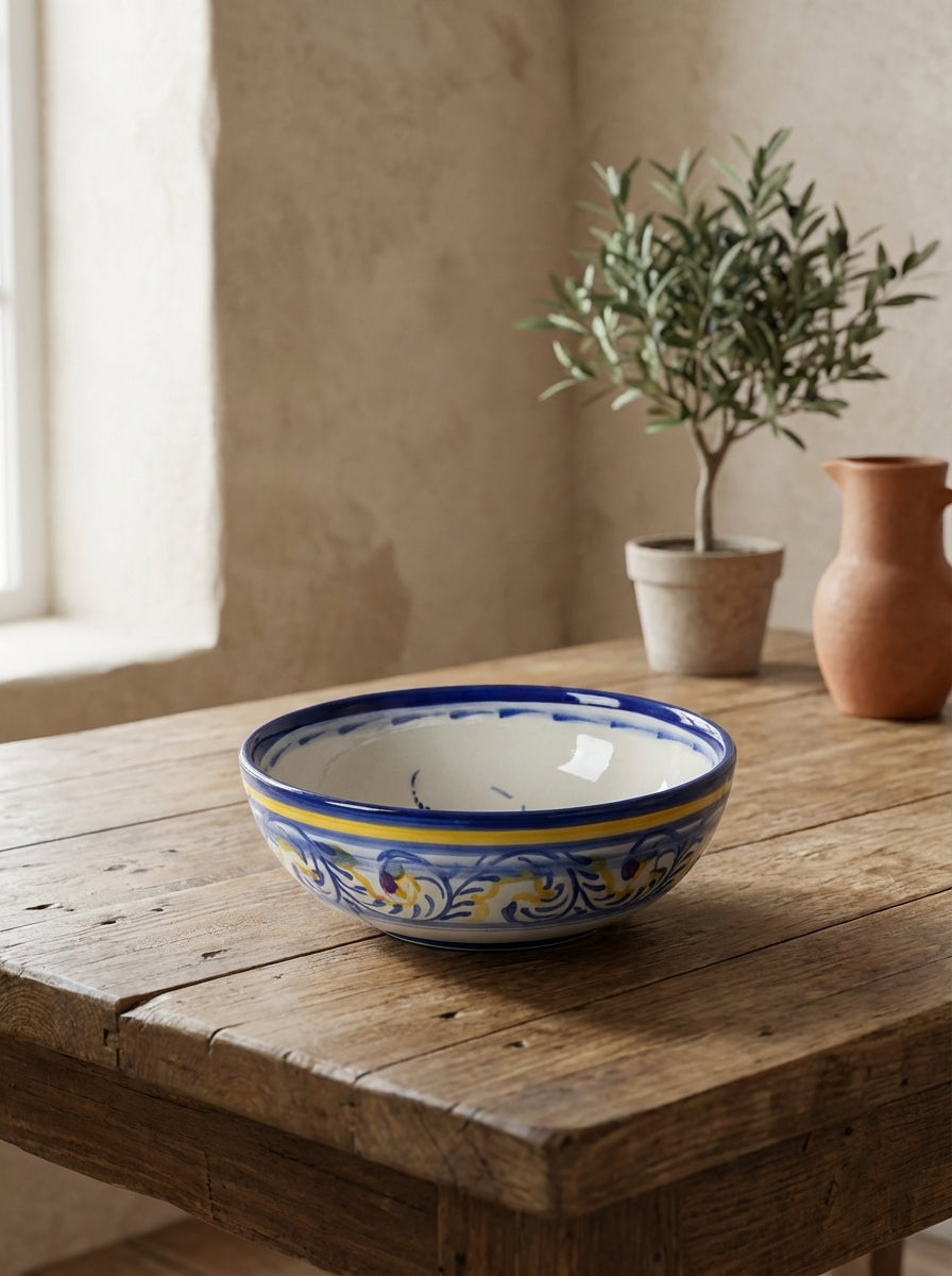 Small Bowl Portugal Flower 14 cm