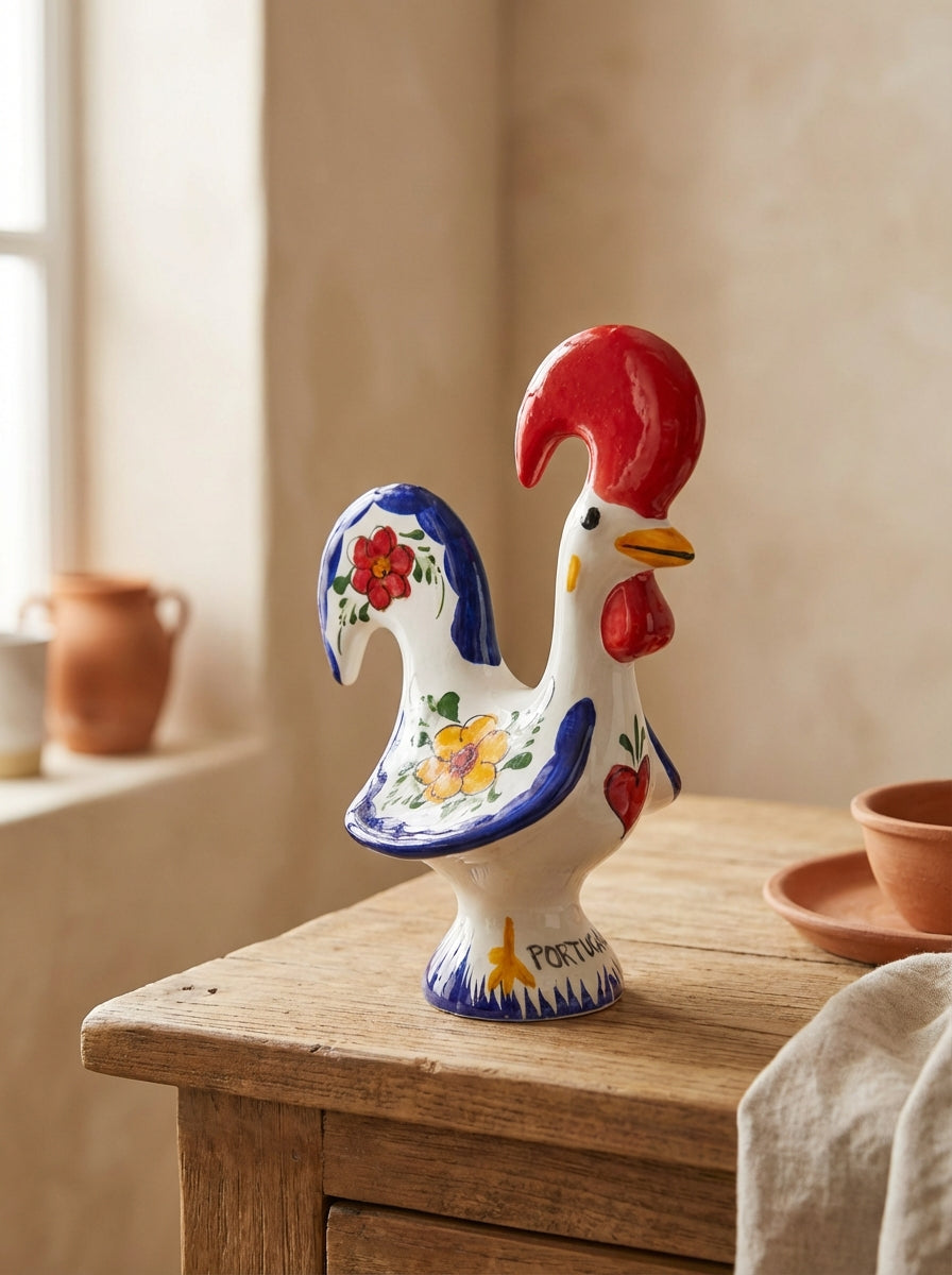Ensemble de 2 figurines d'animaux - Fleurs du Portugal