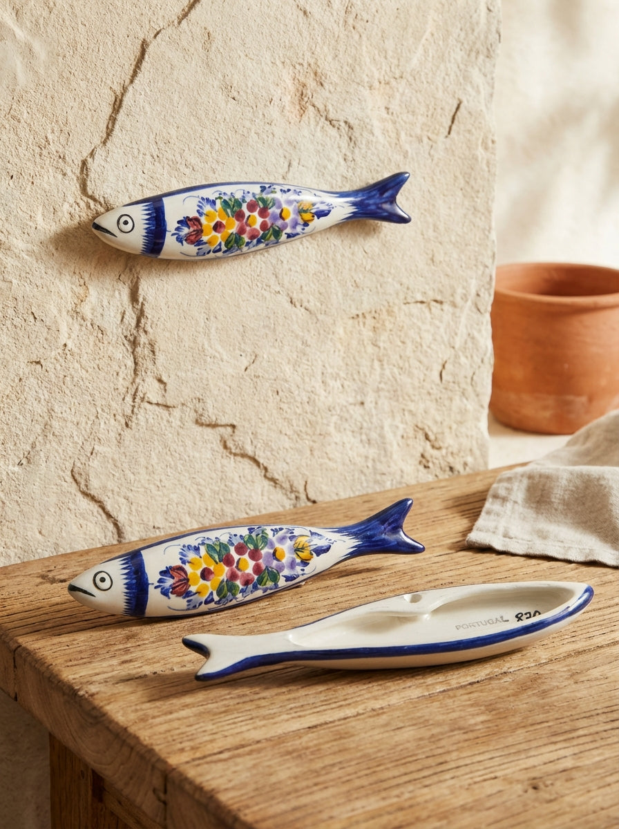 Sardines Set 3pcs Portugal Flower