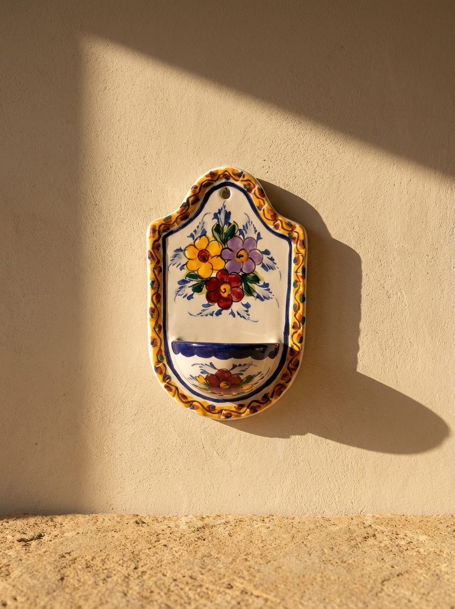Wall Salt Box Portugal Flower (4 sizes)