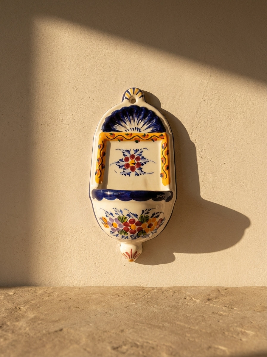 Wall Salt Box Portugal Flower (4 sizes)