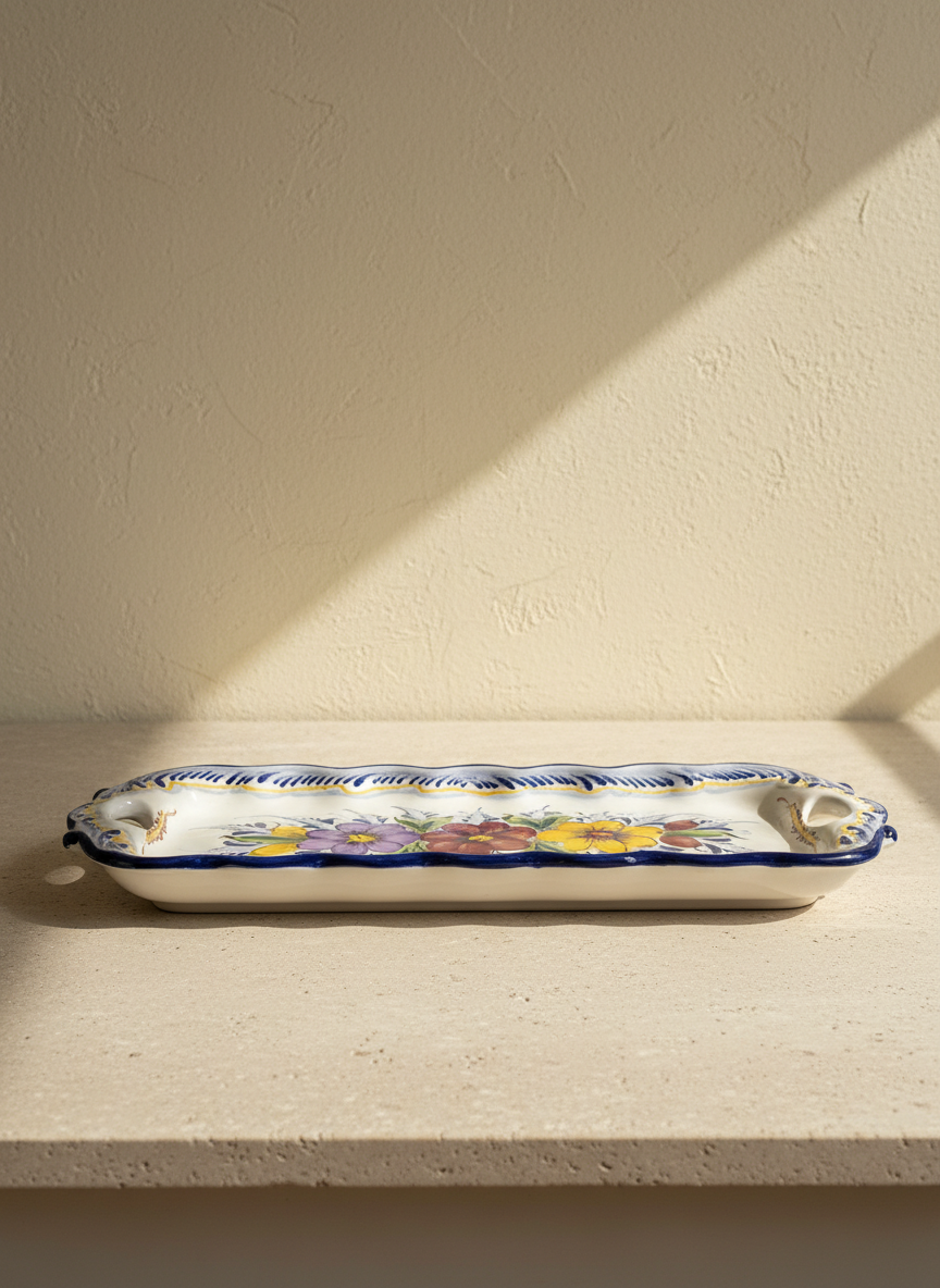 Serving Tray Portugal Flower (2 sizes)