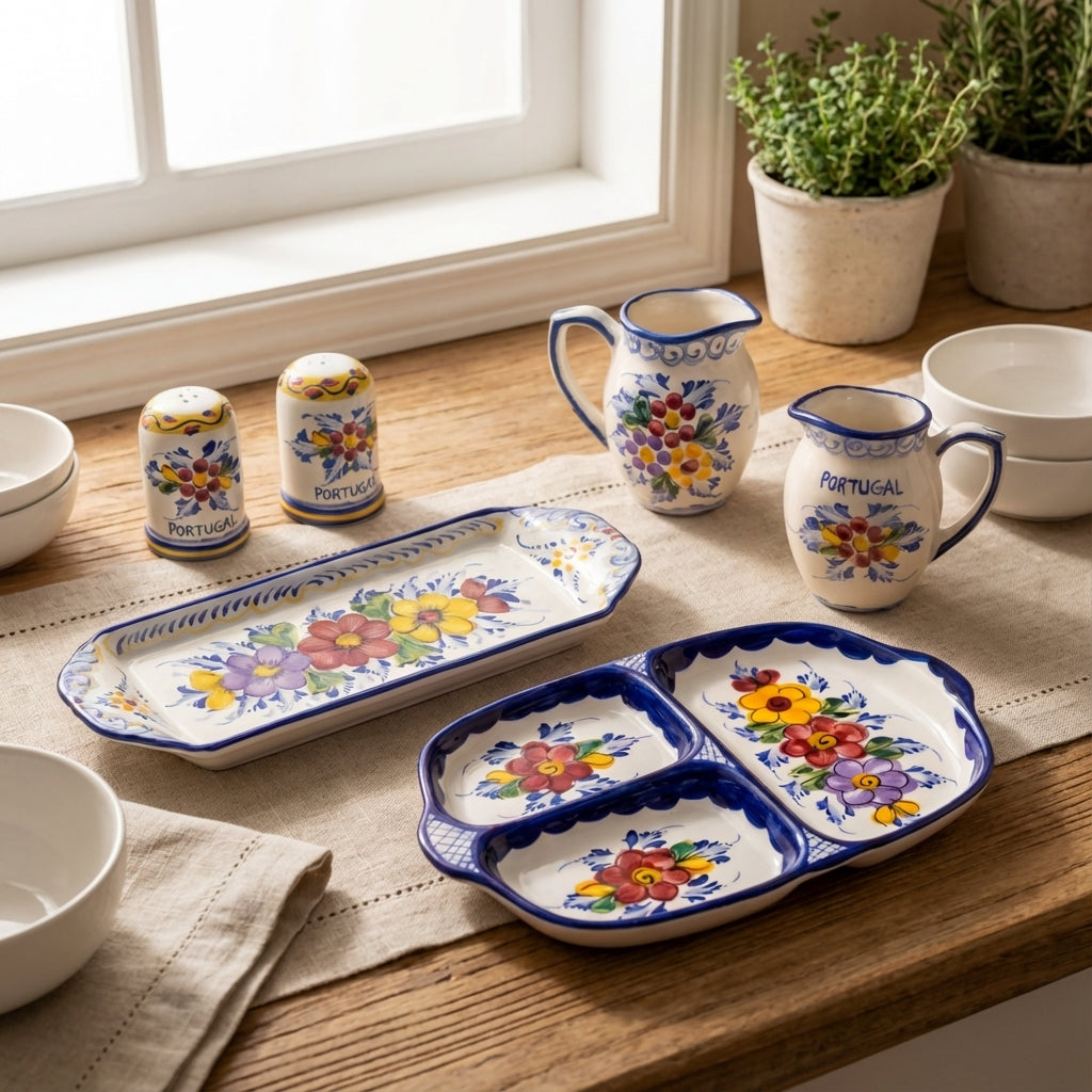 Service de table Portugal Flower