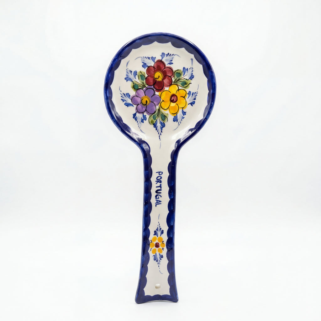 Spoon Rest Large Portugal Flower