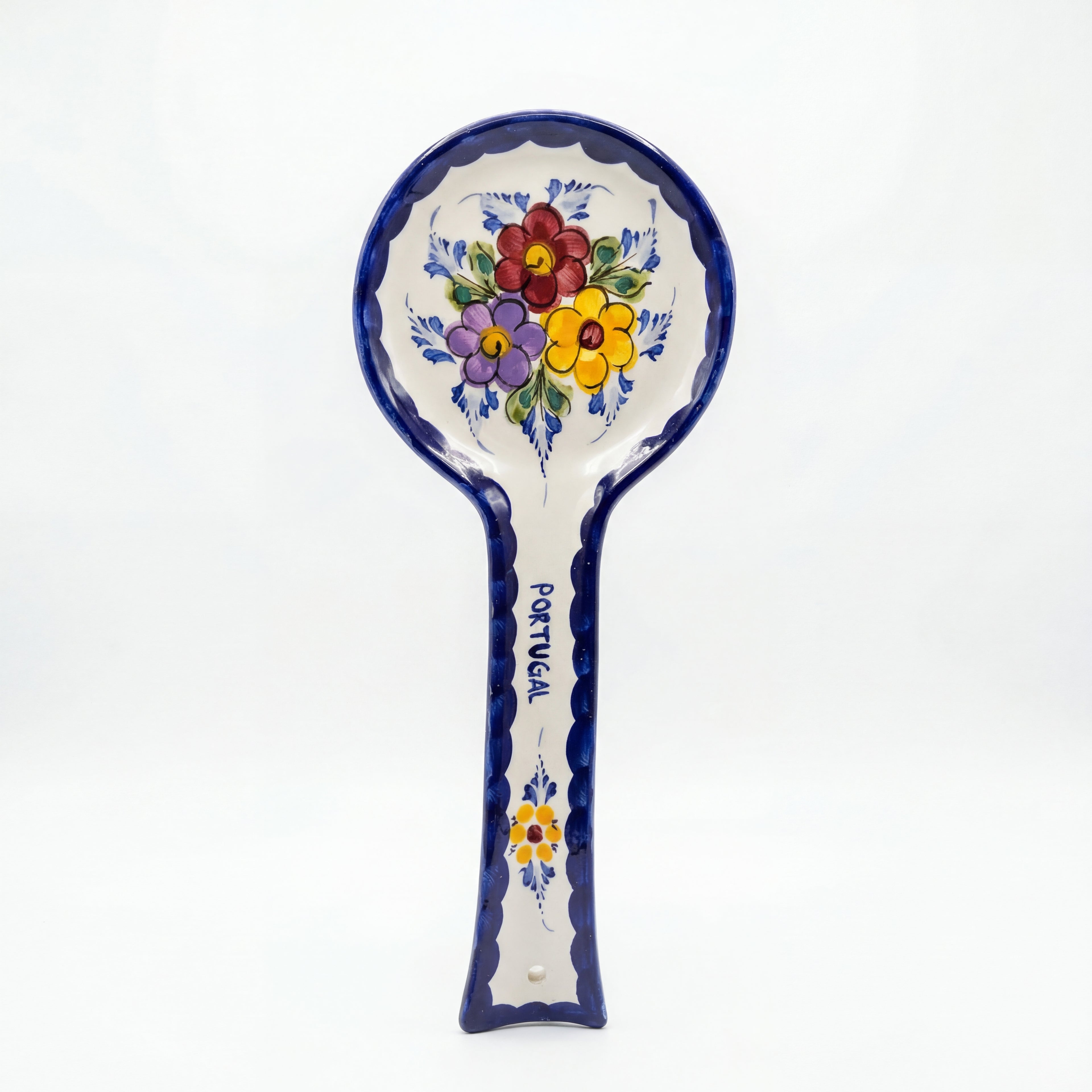 Spoon Rest Large Portugal Flower