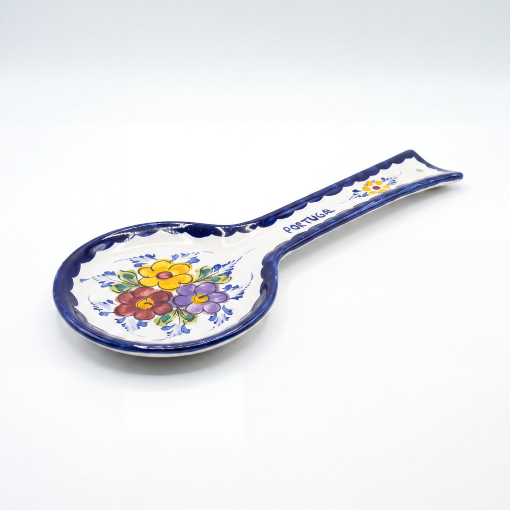 Spoon Rest Large Portugal Flower