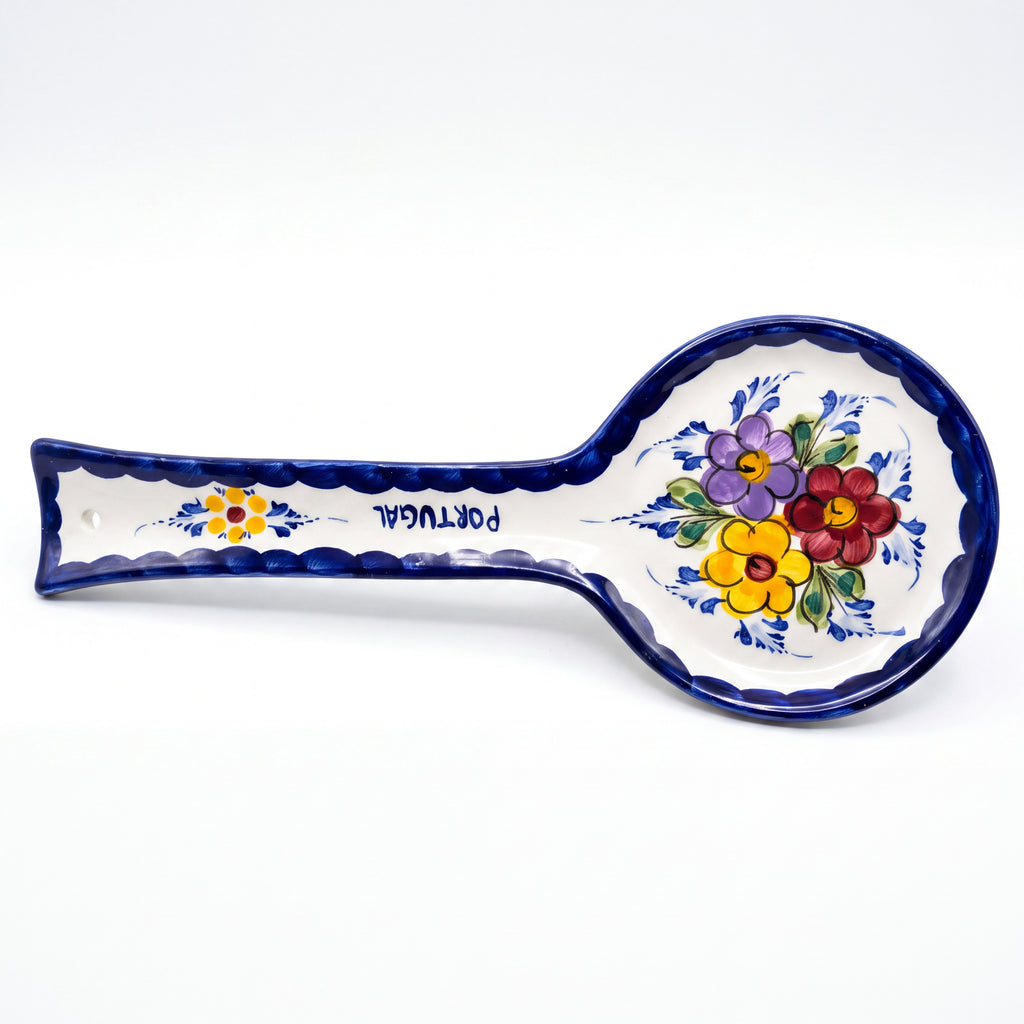Spoon Rest Large Portugal Flower
