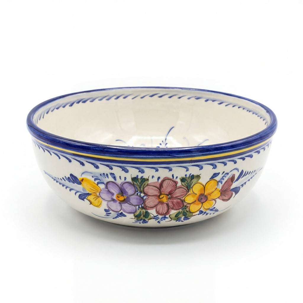 Large Bowl Portugal Flower 27 cm