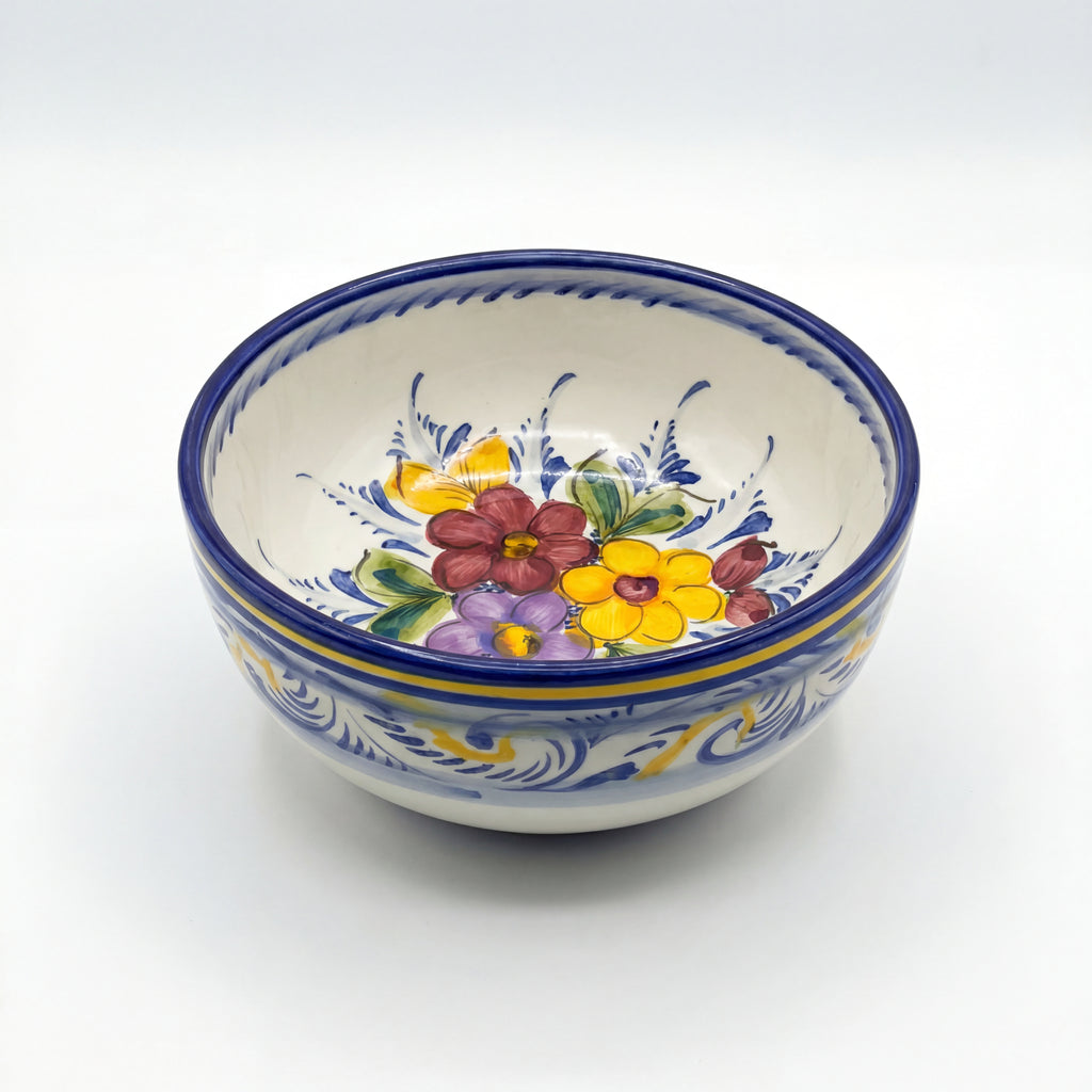 Bol moyen Portugal Fleur 17 cm 