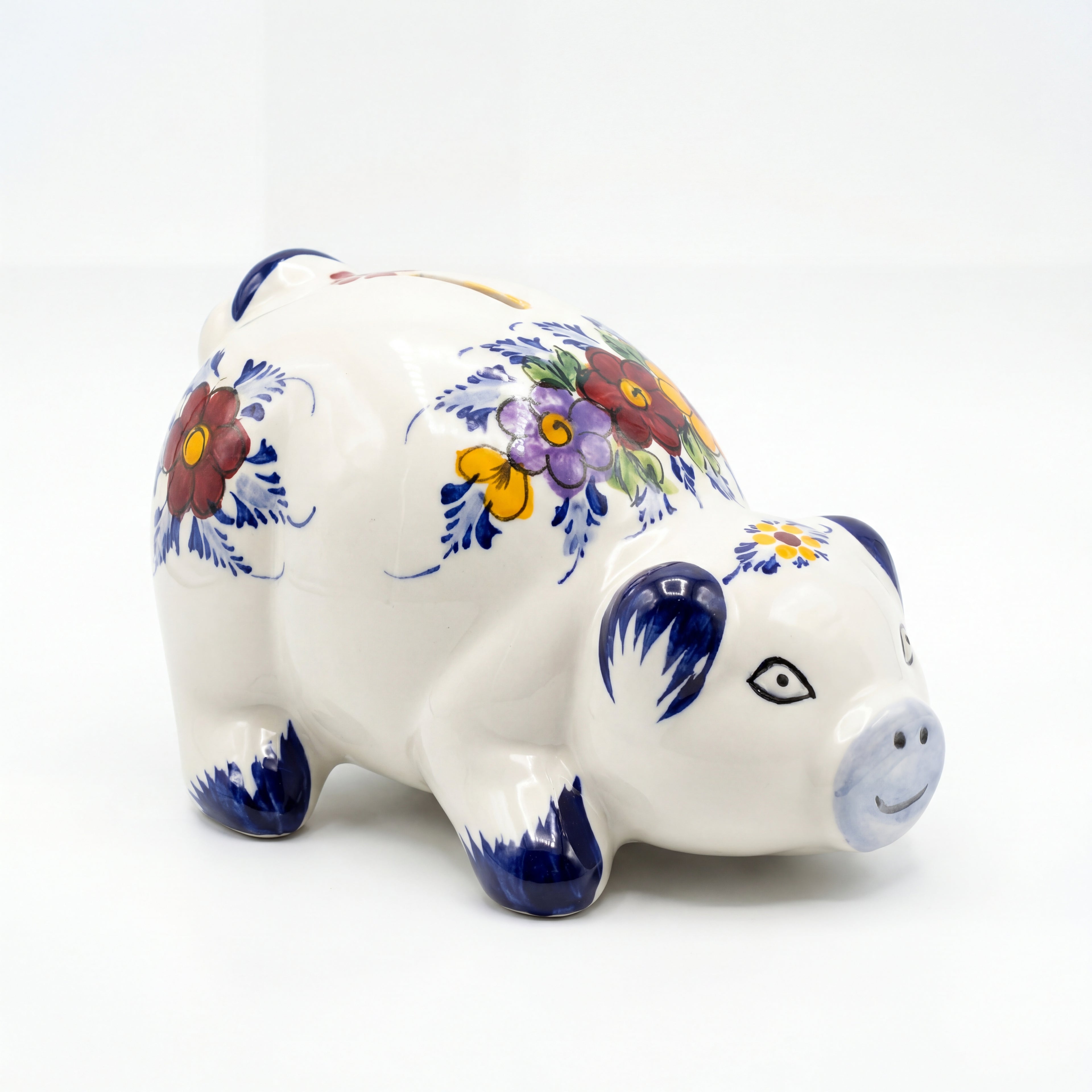 Piggy Bank Portugal Flower