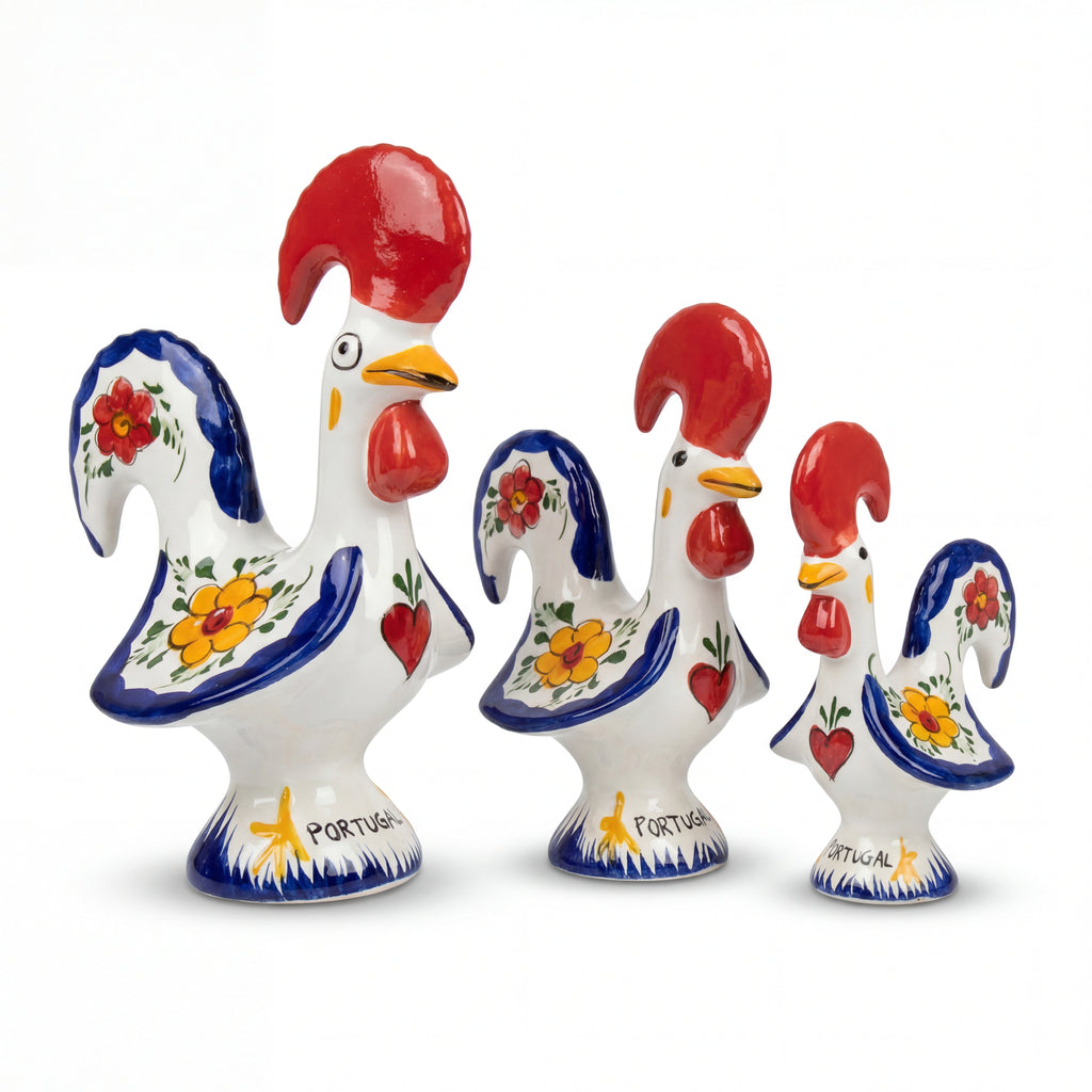 Barcelos Rooster Portugal Flower (3 sizes)