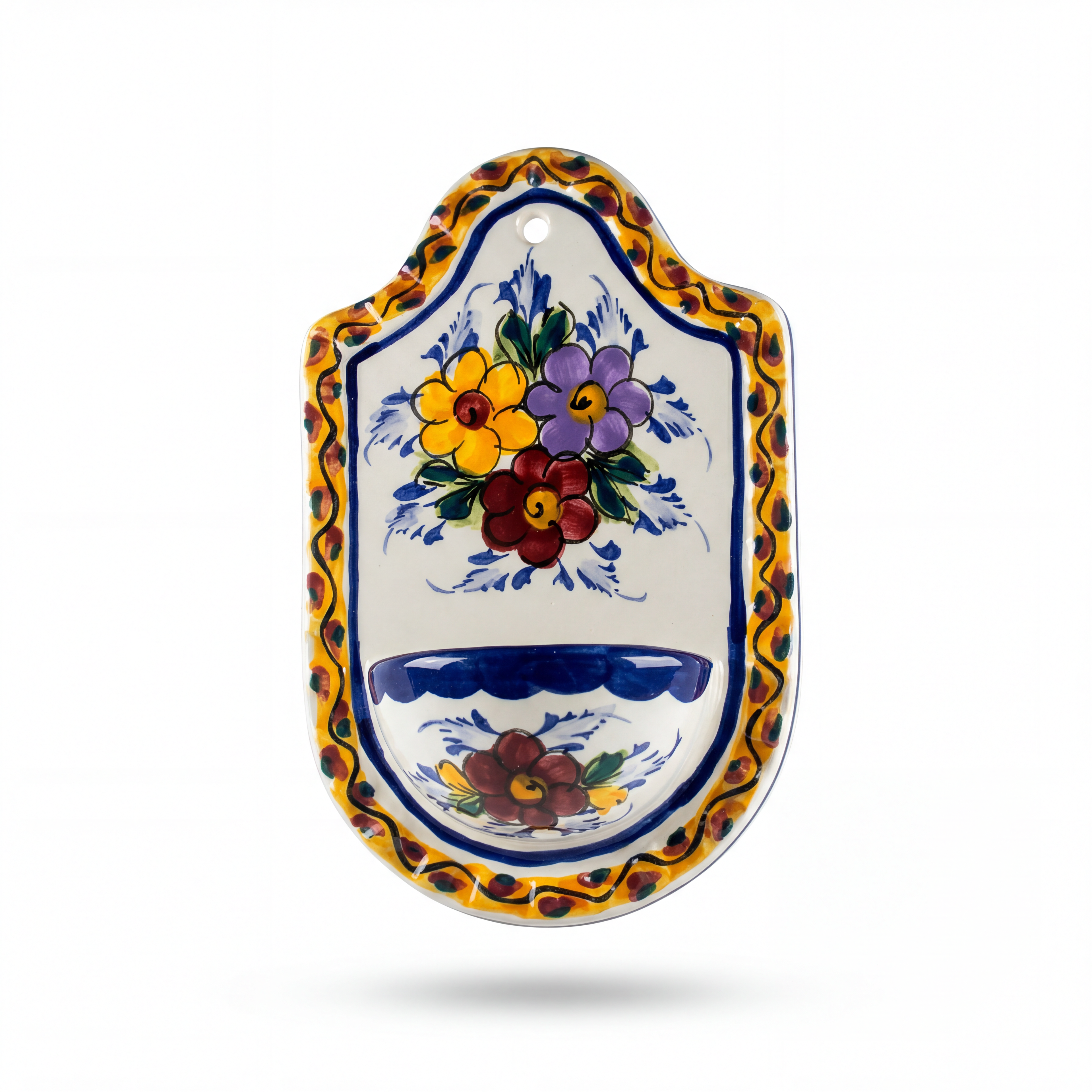 Boîte à sel murale Portugal Flower (4 tailles) 